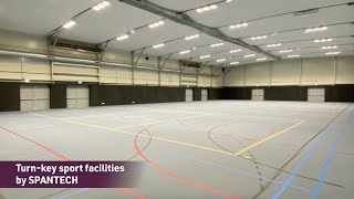 Modular Temporary Sports Hall in municipality Noordwijk | SPANTECH