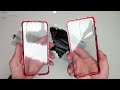 Magnetic Case 360 Front+Back 9H Tempered Glass Case for Huawei P40 Pro+ UNBOXING