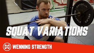 Squat Variations with Matt Wenning and the Team