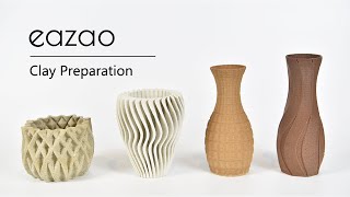 Clay Tutorial | How to Make a Correct Clay Mixture for Eazao Ceramic 3D Printer