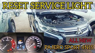 ROUTINE MAINTENANCE REQUIRED PAJERO SPORT 4N15 - Reset Servis ALL NEW PAJERO SPORT 2016 UP - 4N15