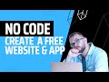 Create a Website | iOS and Android App | Free - No coding skills | Builderly