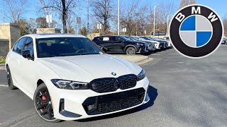 2025 BMW M340i: POV Start Up, Test Drive, Walkaround and Review