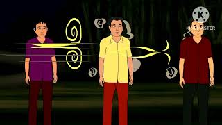 ভরা গ্রামের পিকনিকের রাত | Bhuter Cartoon | Bengali Horror Cartoon | Bangla Bhuter Golpo