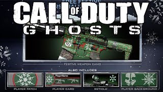 FREE HOLIDAY GHOSTS CAMO! [Call of Duty Ghosts]