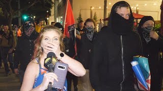 Kaitlin Bennett Meets Antifa