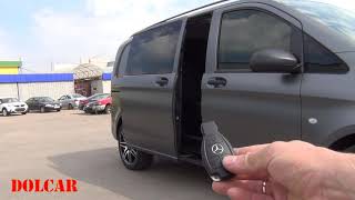 Установка электропривода на сдвижную дверь Mercedes Vito W447 / Доводчик боковой двери Мерседес Вито