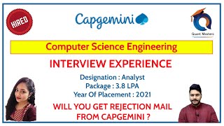 Capgemini Interview Experience - 2021 | CSE Student #interviewexperience #freshers #capgemini