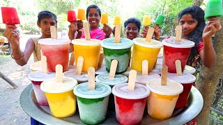 Kuchi Ice Recipe | Grapes, Orange, Pineapple, Strawberry, Watermelon, Pomegranate, Apple Kuchi Ice