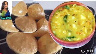 Puri Aloo curry