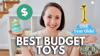 BEST BUDGET TOYS FOR 1 YEAR OLDS! Inexpensive and Totally Worth the Money!