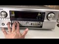 How To Factory Reset Denon AVR-3805 Surround Receiver