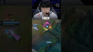 Faker dodges the skillshot #shorts