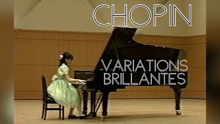 Chopin: Variations Brillantes, Op.12【ショパン】華麗なる変奏曲 作品12