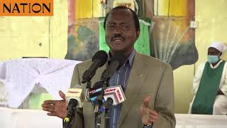 Kalonzo hits out at ODM leader Raila over ‘breach’ of NASA contract