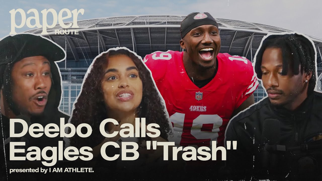 Deebo Calls Eagles CB "Trash"| Paper Route - YouTube