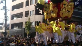 2015年新居浜太鼓祭り　大江ｖｓ中須賀②