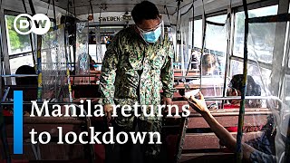 Manila's third lockdown has residents worried about livelihoods | DW News