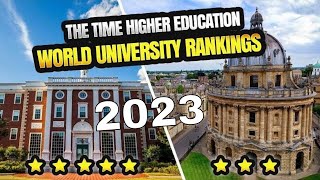 Top 50 Best Universities in the World 2023