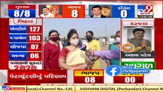 Gujarat Bypolls: BJP's Brijesh Merja leading by 30 votes in Morbi, family members rejoice | TV9News