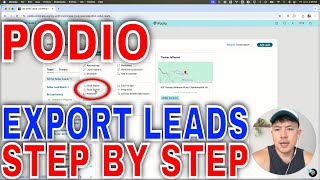 ✅ How To Download Export Leads From Podio🔴