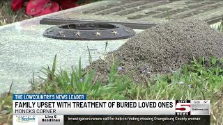 VIDEO: Family upset over son’s ‘improper’ burial, upkeep at Moncks Corner cemetery