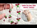 BIKIN GELANG MODEL CHERRY EMANG BISA? BISA BANGET DONG CARANYA JUGA MUDAH BANGET #diy #viralvideo