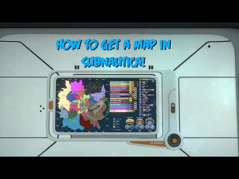 How To Get A Map In Subnautica With No Mods! Super Easy To Do! (PC)