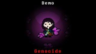 Undertale Purple Demo - Gameplay - Genocide