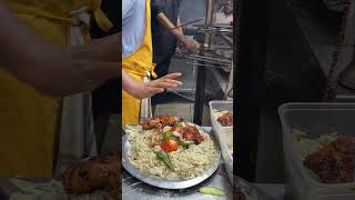 Barbecue Platter Preparation Street Food Karachi | Pulao Tikka Platter