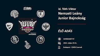 Vasas Akadémia/A - NKA Pécs/A 44:73 | LEÁNY JUNIOR NEGYEDDÖNTŐ- 2023.05.19. 10:00