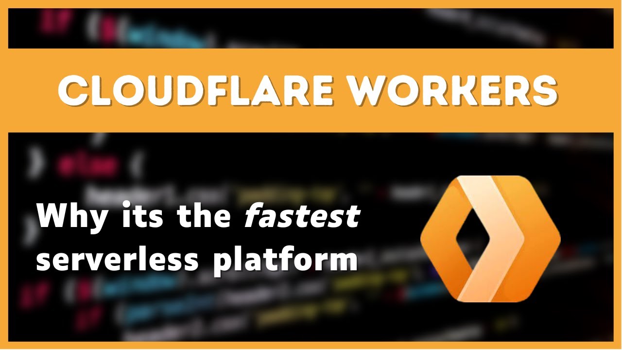 Cloudflare Workers - The Future Of Web Infrastructure? - YouTube