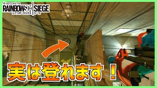 【R6S】国境の実は登れる場所3か所！【レインボーシックスシージ】