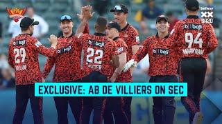 AB de Villiers analyses back-to-back champions Sunrisers Eastern Cape | Betway SA20