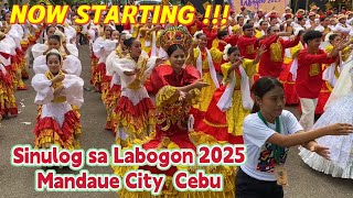 Sinulog sa Labogon 2025 NOW STARTING !!! Labogon Mandaue City Cebu | festival dance