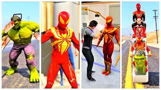 SUPERHERO LIVE BATTLE #16 MARVEL AND DC SUPERHERO IRONMAN VS THOR VS SPIDERMAN VS VENOM VS WOLWERINE