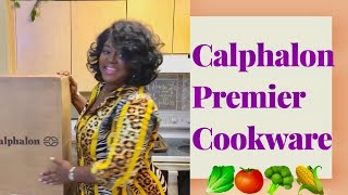 UNBOXING | CALPHALON PREMIER Space-Saving Cookware \u0026 Kitchen Tools