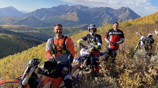 Dirt Biking American Fork Canyon in the Fall