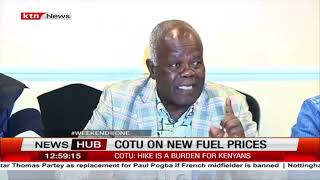 COTU calls President Ruto to increase income of Kenyan workers to cushion them