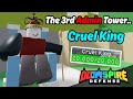 The CRUEL KING from Blocktales as a TOWER?! | Doomspire Defense