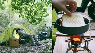 野生动物摄影师去野外露营｜機車荒野露營｜单人摩托车旅行野营｜オートバイの荒野のキャンプ ｜motorcycle wilderness camping