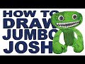 How to draw Jumbo Josh (Garten of Banban)