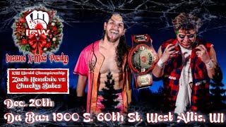 Zach Hendrix vs Chucky Bates (ICW World Heavyweight Championship Match)