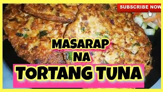 HOW TO COOK TORTANG TUNA IN CAN |EASY COOKING