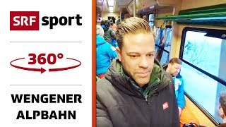 360° Gang durch die Wengernalpbahn | 360° Ski-Special | Lauberhorn