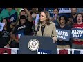 The Democratic ticket holds huge campaign rally in Arizona