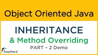 Java INHERITANCE and METHOD OVERRIDING Part-2 Demo. Object Oriented Java Tutorial #15.2