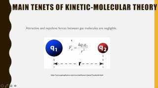 KMT and Real vs  Ideal Gases