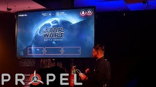 Propel Star Wars Battle Drone app training