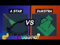 A Star VS Dijkstra's Path-finding - Comparing A Star and Dijkstra using Python for Visualization